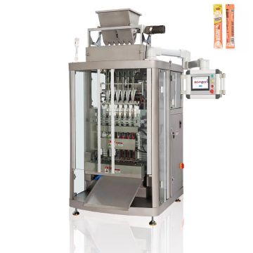 Machine à emballer de sauce tomate de pâte de mayonnaise 20g