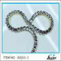 Partihandeln Rhinestone Brass Cup Chain