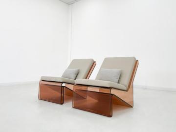 Modern acrylic sofa