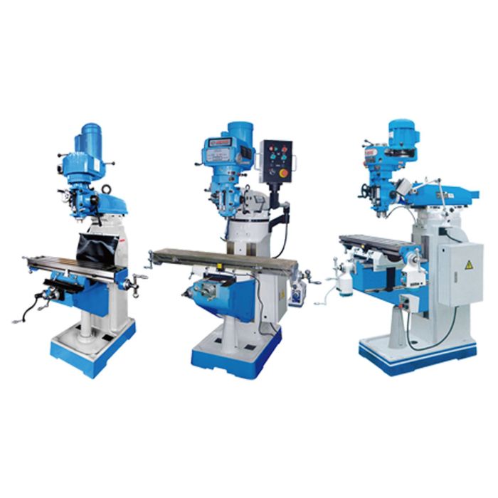 WM20 / WM20V / WM23 / WM23V Turret Milling Machines