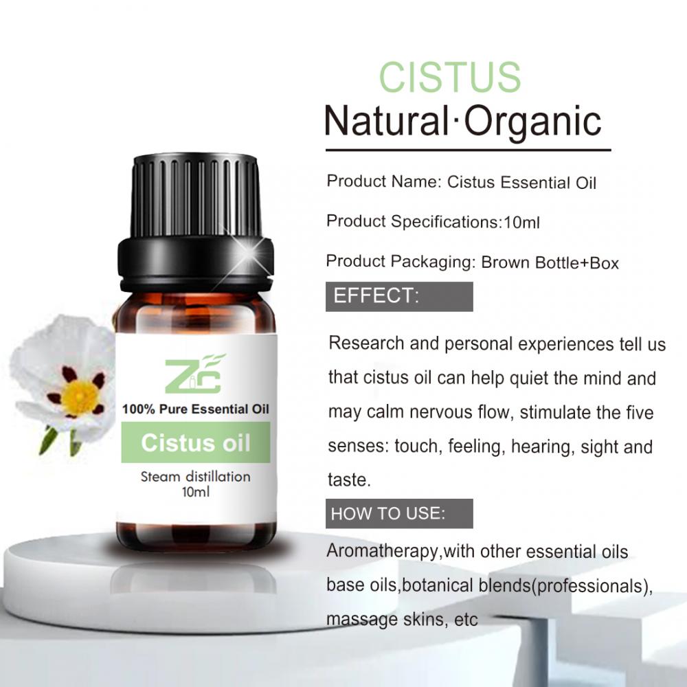 Cistus Rockrose Oil 100% Pure Natural Essential Oil