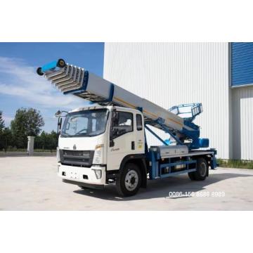 45-метровый телескопический грузовик