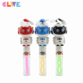 ABS Plastic Portable Handheld Robot Toy & Fan