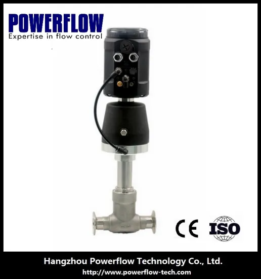 Angle valve Pneumatic control