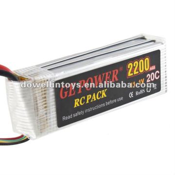 New Lipo Lithium 11.1V 20C 3 Cell 2200mAh RC Battery