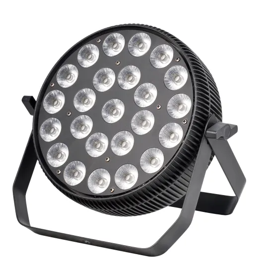 DMX Controlled 18x10W RGBW LED PAR Light for Weddings and Events