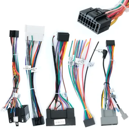 ISO Wiring Harness Adapter for Alpine Audio Video 2-Head Car Stereo