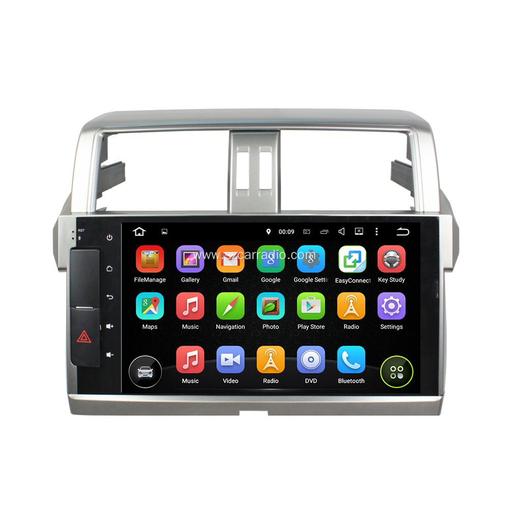 deckless Android 6.0 car DVD for PRADO 2015