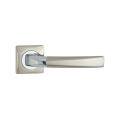 Interior durable aluminum zinc door handle on rose