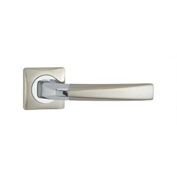 Interior durable aluminum zinc door handle on rose