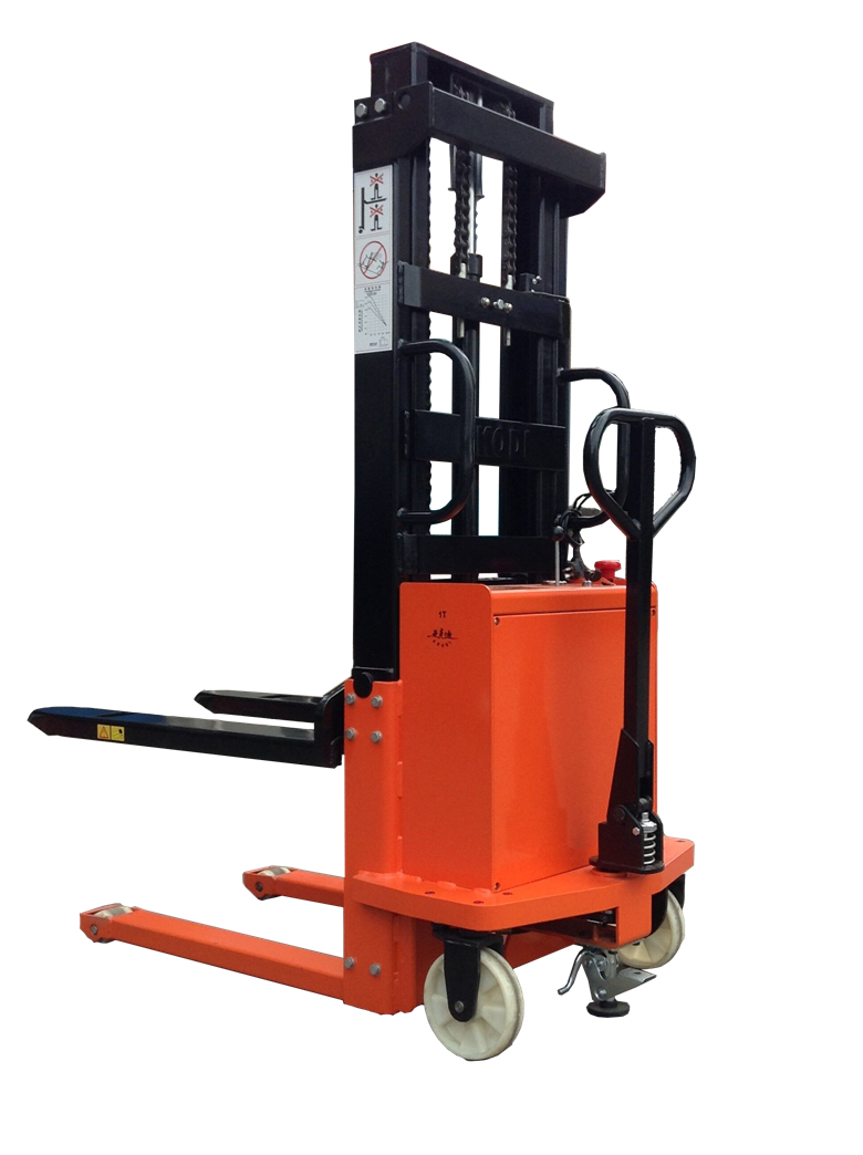 semi-electric stacker