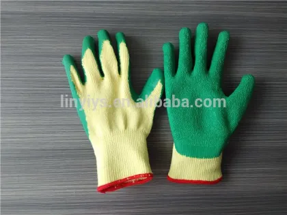 Best selling products/work gloves with rubber/free samples