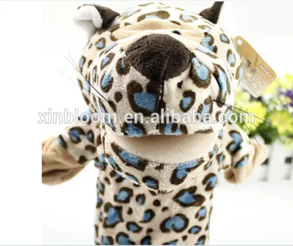 NICI taletelling mouth moving 22cm height plush hand puppet toy doll