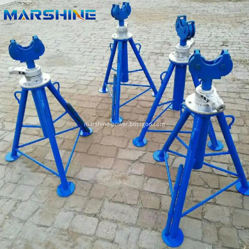 Simple Large Capacity Hydraulic Conductor Reel Stands7