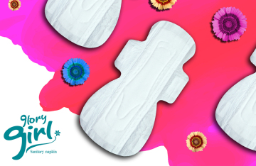 100 cotton sanitary towels for women