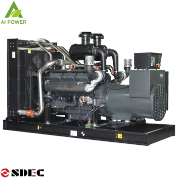 SDEC 450kW Dongfeng Generator with Shanghai Diesel Engine SC27G755D2