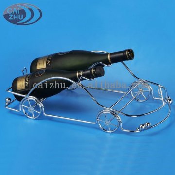 Car Shape Metal Wine Rack