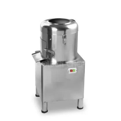 Electric Potato Washing and Peeling Machine - Commercial Fruit and Vegetable Peeler Machinery