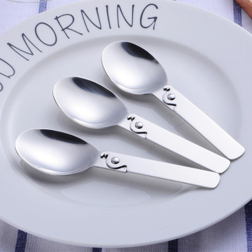 Multifunction Folding Stainless Steel Spoon Cutlery Spoon