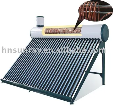 Hot water shower heater solar water heater