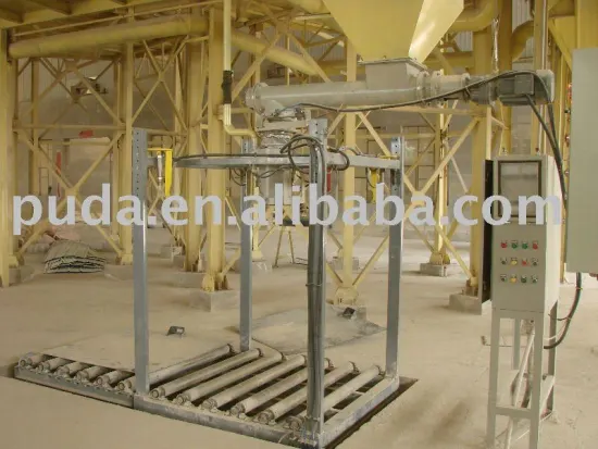 Packing Machinery for big bag (Bentonite)