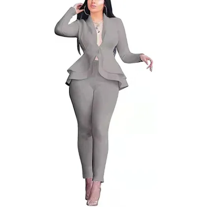Superior quality blazer women fashion trouser blazer suits formal blazer suits