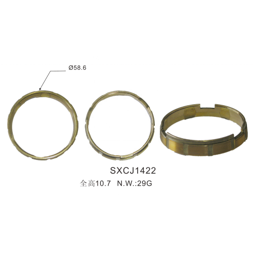 Transmission Synchronizer Ring Set for SLW 01-05 HONDA Civic DX/LX/EX 2nd OEM SYN14S J0042