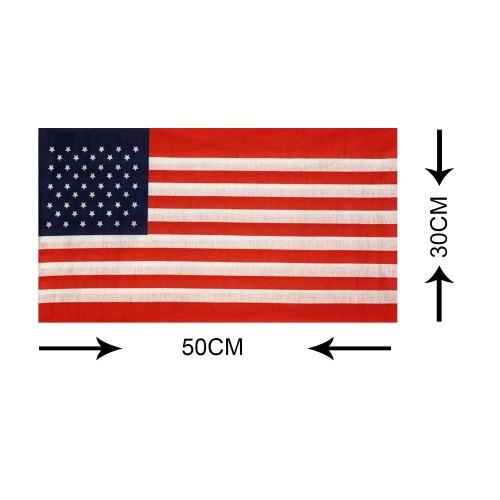 Custom reusable scarf neck cover American bandana