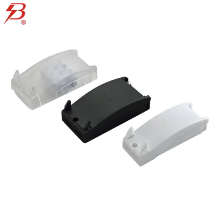 Plastic wiring connection box