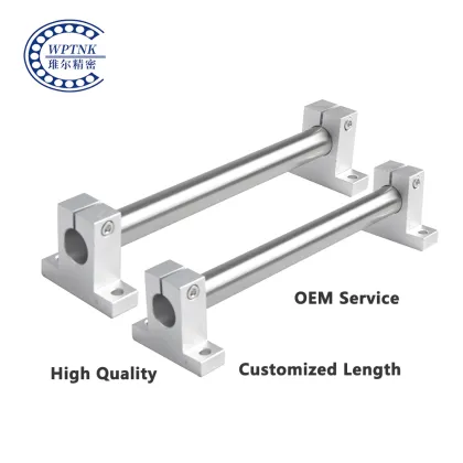 ODM OEM High Quality Chinese Optical Axis Rod Supports: SF3-SF10, 10mm Gcr15 Bearing Steel Linear Bushings and Round Shafts