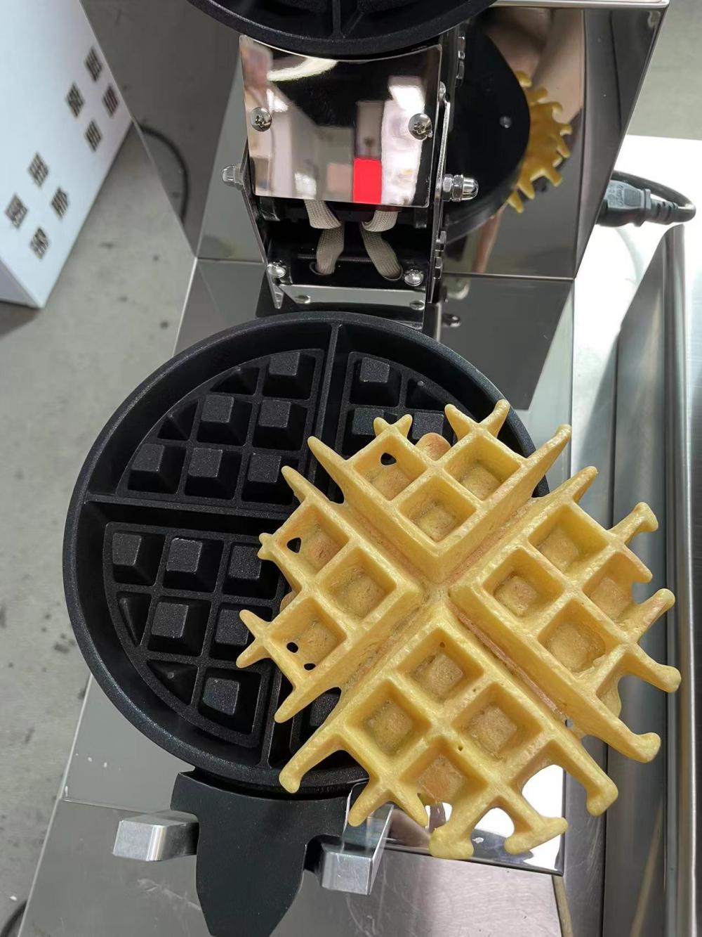 Roatary Waffle Maker avec acier inoxydable à vendre