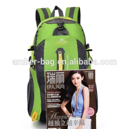 outdoor backpack/waterproof canvas backpack