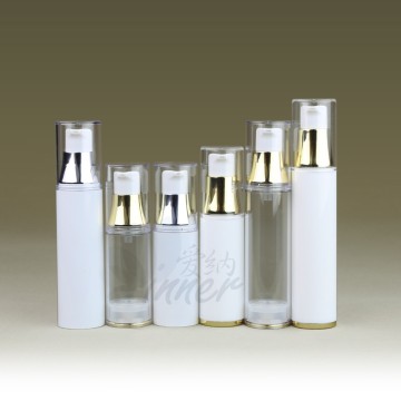 cheap white airless pump 15ml 30ml 50ml