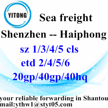 Shanzhen to Haiphong Shipping Company