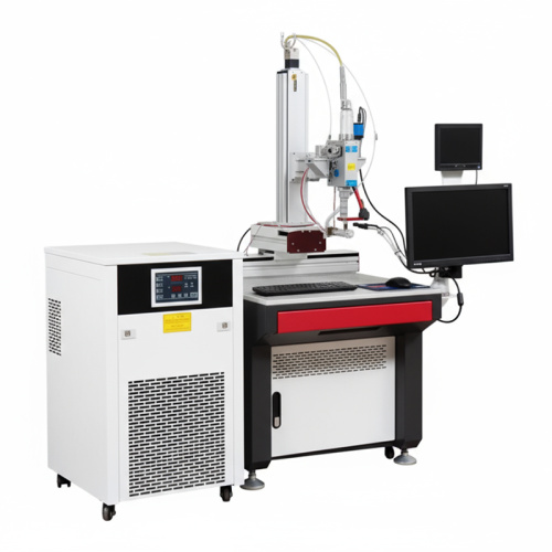 Máquina automática de solda a laser QCW de plataforma