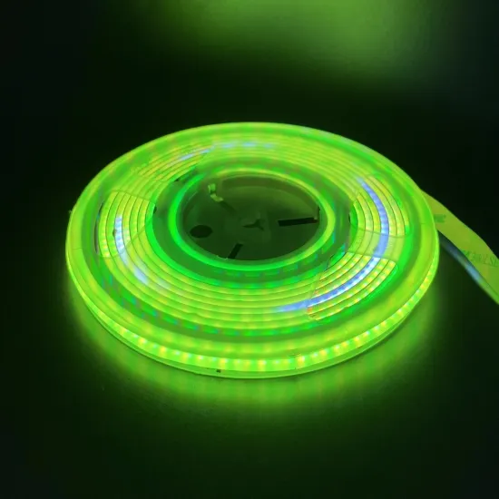 High Brightness RGB COB LED Strip, 840LEDs/m, DC12V/24V, Waterproof, for Letter Lighting Decoration