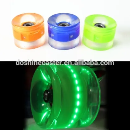polyurethane glow in the dark longboard wheels