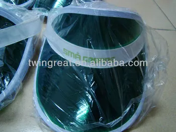 plastic sun visor