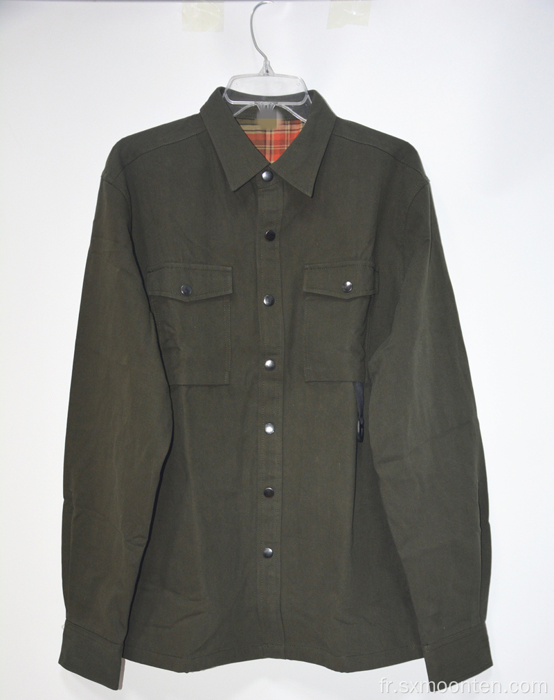 Veste de chemise pour homme Winter Wear