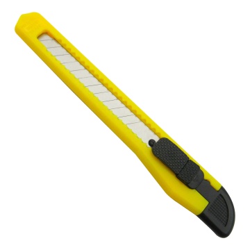 Low Factory Price Retractable 9mm Snap-Off Blade Knife for Safety with Box Opener