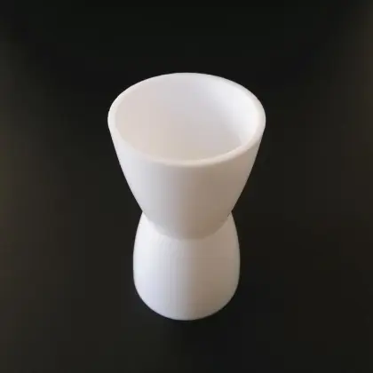 Anti-Chemical laboratory cylinder pure polytef vessel