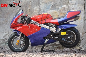 49cc Mini Pocket Bike with New easy alloy pull starter kids