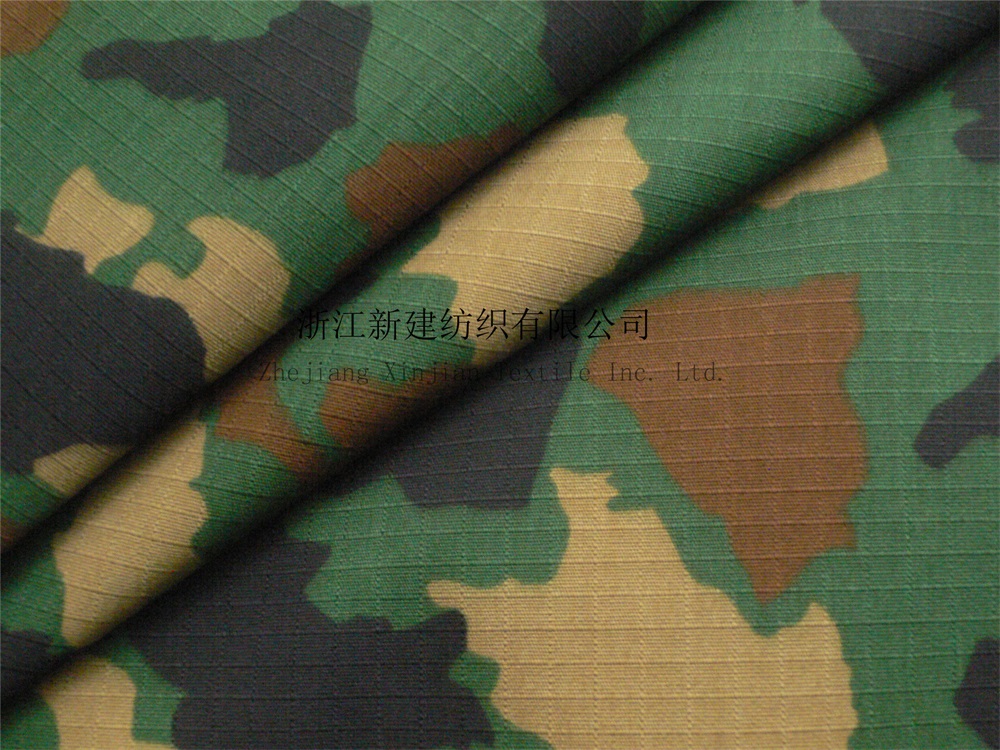 TC Rip-Stop Africa Woodland Camouflage Fabric