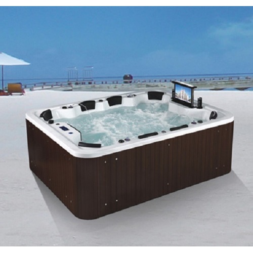 Hydro Hot Tub Family Jet Whirlpool Body Massage Outdoor Spa