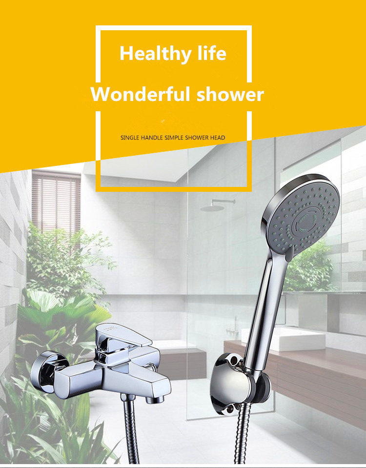 tub Shower Mixer Faucet with Hand Shower