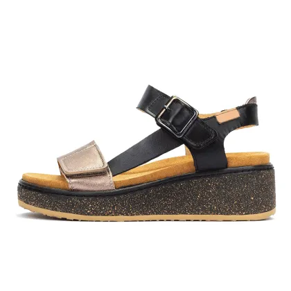 Stylish Leather Flat Sandals for Women