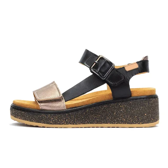 Stylish Leather Flat Sandals for Women