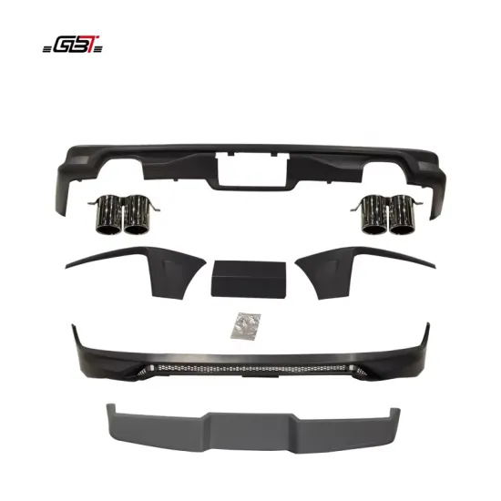 GBT Spare Parts Body Kits for Volkswagen VW T6: Front, Rear Bumper, Spoiler, LED Lamp, Exhaust Pipe