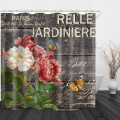 waterproof contemporary shower curtain