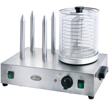 Popular Stainless Steel Hot Dog Steamer and Boiler for Wholesale Electric Commercial Use